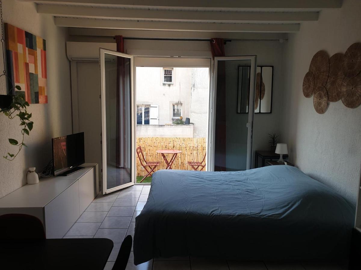 Studio Tout Confort Centre Ville - Balcon, Clim, Tv, Wifi Mazan Dış mekan fotoğraf